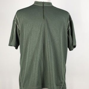 Kuhl Mens Zip Up Shirt Size XL Green